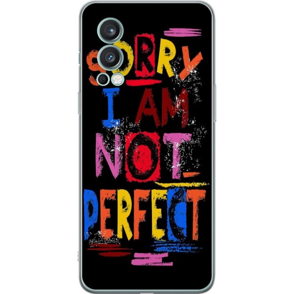 OnePlus Nord 2 5G Gennemsigtig cover Sorry
