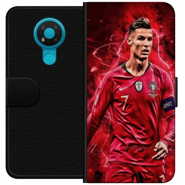 Nokia 3.4 Lommeboketui Ronaldo Ferdigheter - CR7 Design for Ek