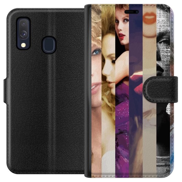 Samsung Galaxy A40 Tegnebogsetui Taylor Swift