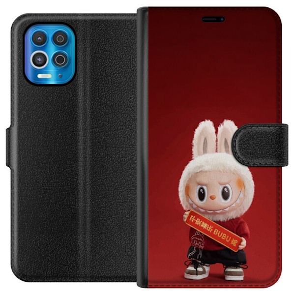Motorola Edge S Tegnebogsetui Pop Mart The Monsters Labubu Hel