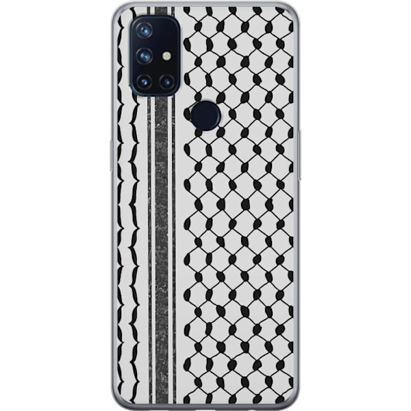 OnePlus Nord N10 5G Genomskinligt Skal Palestinskt mönster
