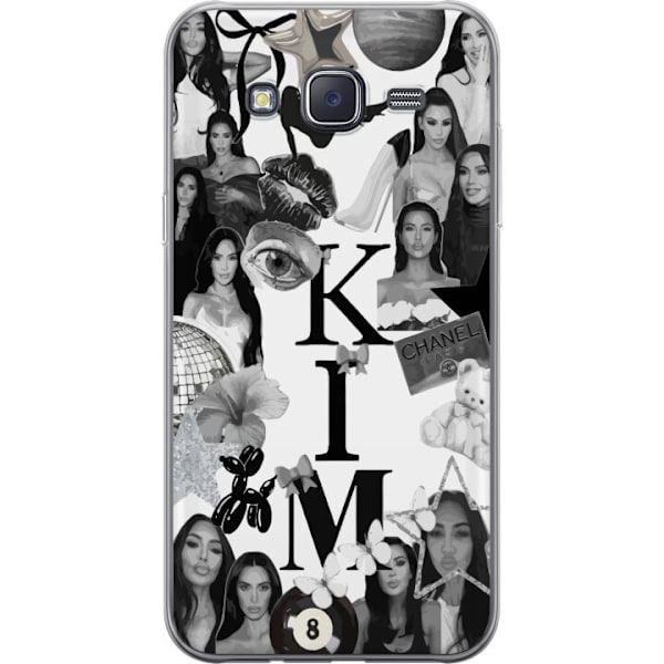 Samsung Galaxy J5 Läpinäkyvä kuori Kim Kardashian – Aesth