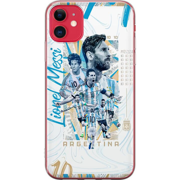 Apple iPhone 11 Gennemsigtig cover Lionel Messi