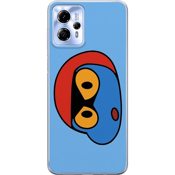 Motorola Moto G13 Läpinäkyvä kuori Bold Bot Head
