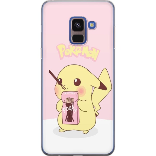 Samsung Galaxy A8 (2018) Gjennomsiktig deksel Pokemon
