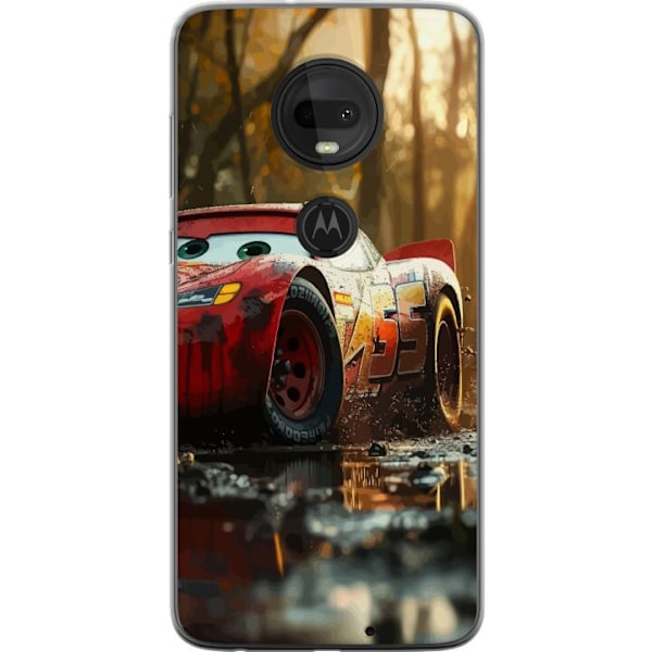 Motorola Moto G7 Genomskinligt Skal Cars