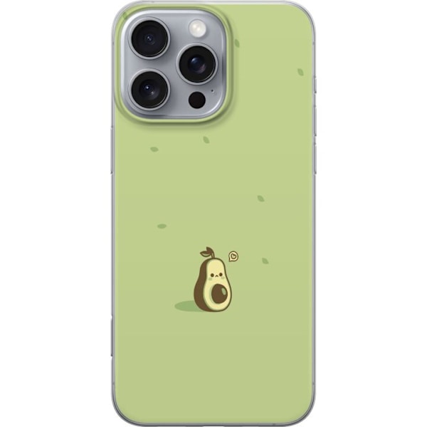 Apple iPhone 16 Pro Max Läpinäkyvä kuori Lonely Avocado