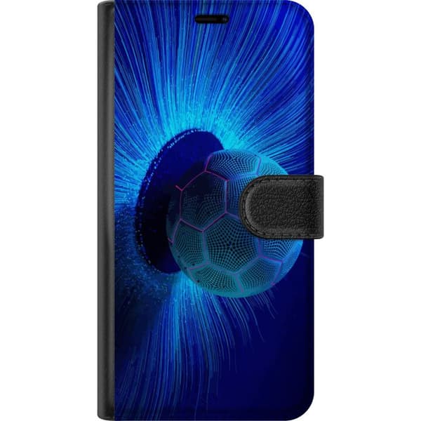 Kompatibelt Plånboksfodral till Samsung Galaxy S9+ Fotboll