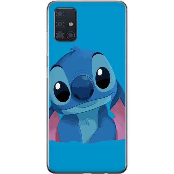 Kompatibel Mobilcover til Samsung Galaxy A51 Stitch Blå
