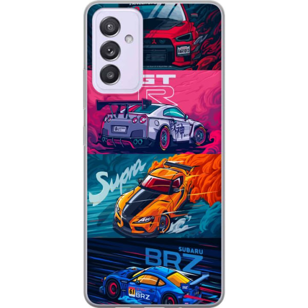 Samsung Galaxy A82 5G Gennemsigtig cover Subaru Racing