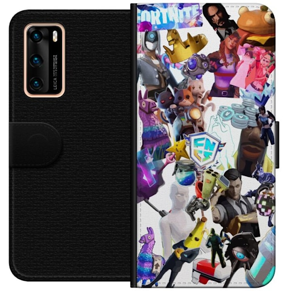 Huawei P40 Lompakkokotelo Fortnite