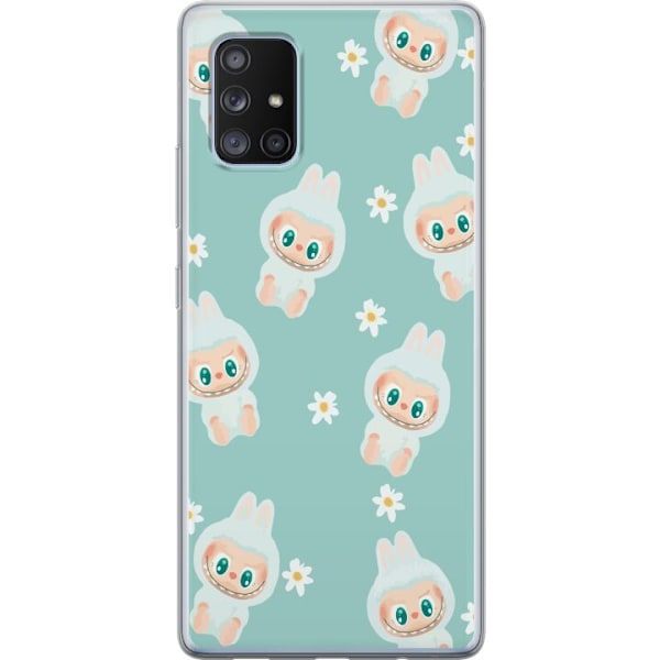 Samsung Galaxy A71 5G Läpinäkyvä kuori Labubu Candy Vibes