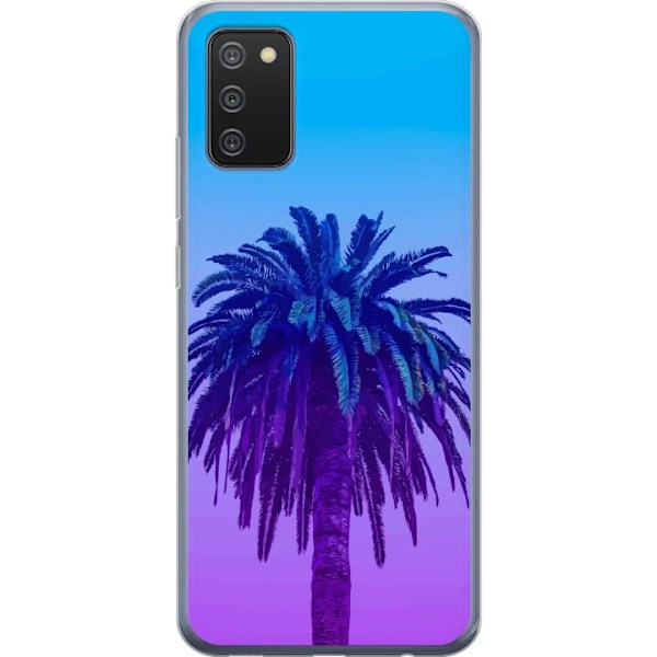 Samsung Galaxy A02s Genomskinligt Skal Palm