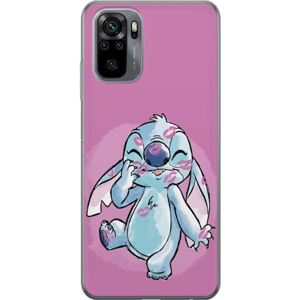 Xiaomi Redmi Note 10 Läpinäkyvä kuori Stitch Puss