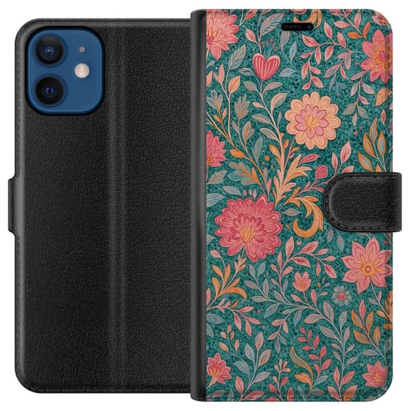 Kompatibelt Plånboksfodral till Apple iPhone 12 Floral Dream