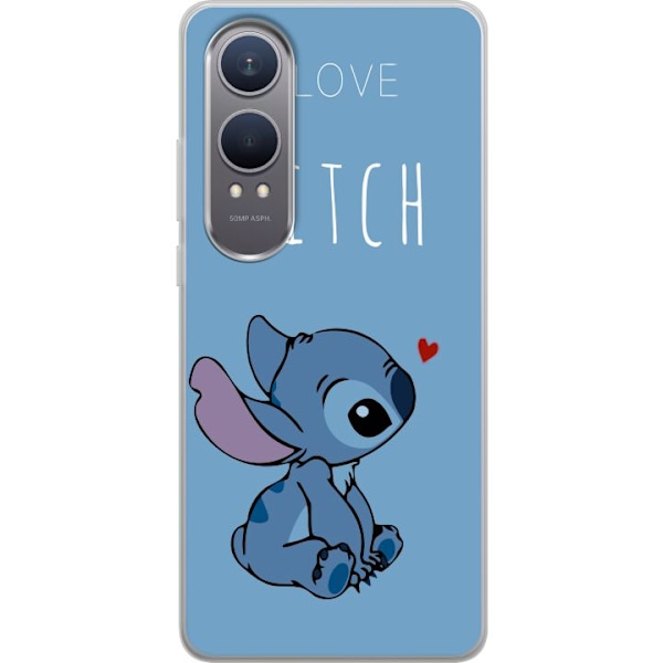 OnePlus Nord CE4 Lite Läpinäkyvä kuori I Love Stitch