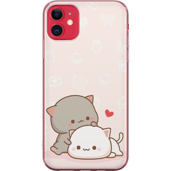 Apple iPhone 11 Läpinäkyvä kuori Kawaii