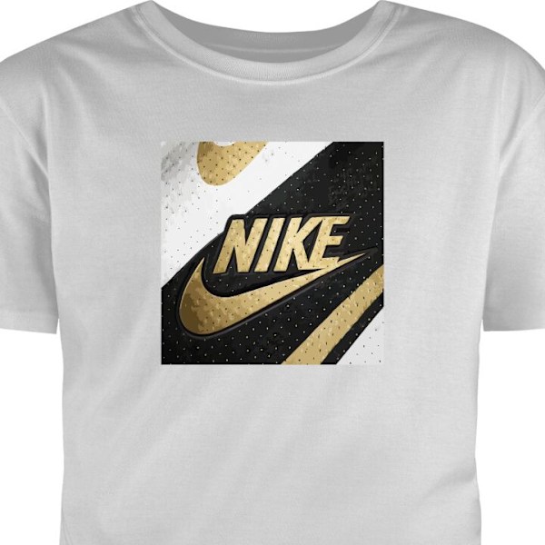 Barn-T-shirt | Bekväm T-shirt för Barn Nike grå 3-4 År