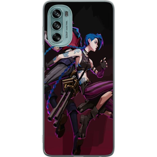 Motorola Moto G62 5G Gennemsigtig cover League of Legends