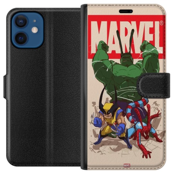 Apple iPhone 12  Lompakkokotelo Marvel