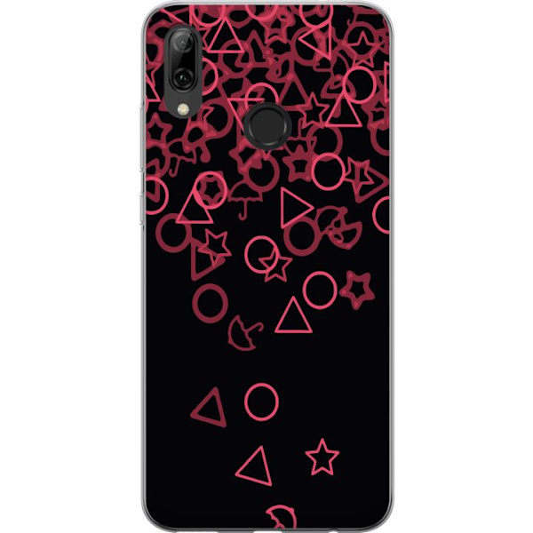 Huawei P smart 2019 Genomskinligt Skal Squid Game Ikoner Serie Design Populärt TV Spel Ikoner Grafiskt Motiv Asiatisk Trend Dramaserie