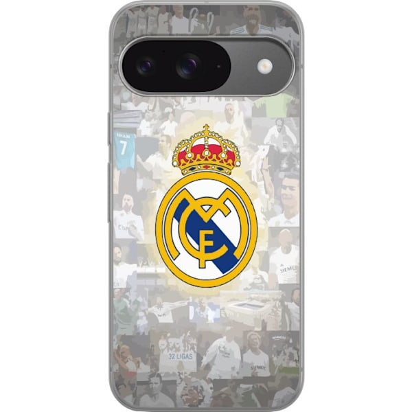 Google Pixel 9 Gjennomsiktig deksel Real Madrid