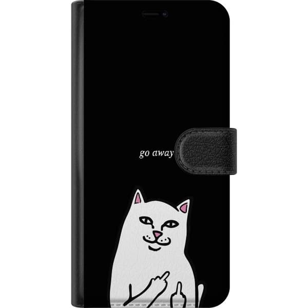 Kompatibelt Plånboksfodral till Samsung Galaxy S8 Meme! Katt