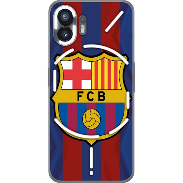 Nothing Phone (2) Gennemsigtig cover FCB Barcelona