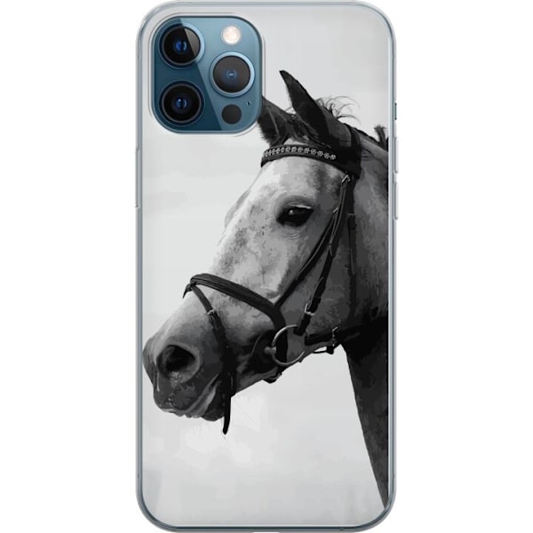 Apple iPhone 12 Pro Gennemsigtig cover Hest