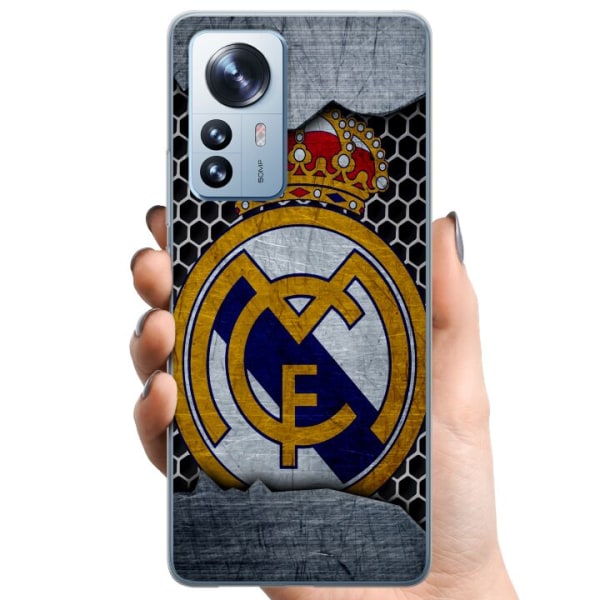 Xiaomi 12 Pro TPU Matkapuhelimen kuori Real Madrid CF