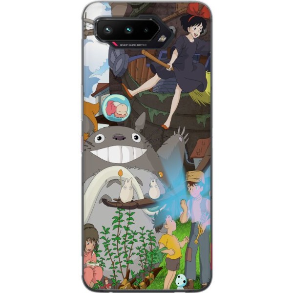 Asus ROG Phone 5 Läpinäkyvä kuori Studio Ghibli