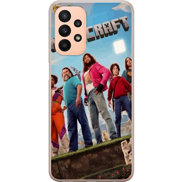 Samsung Galaxy A23 5G Gennemsigtig cover A Minecraft Movie