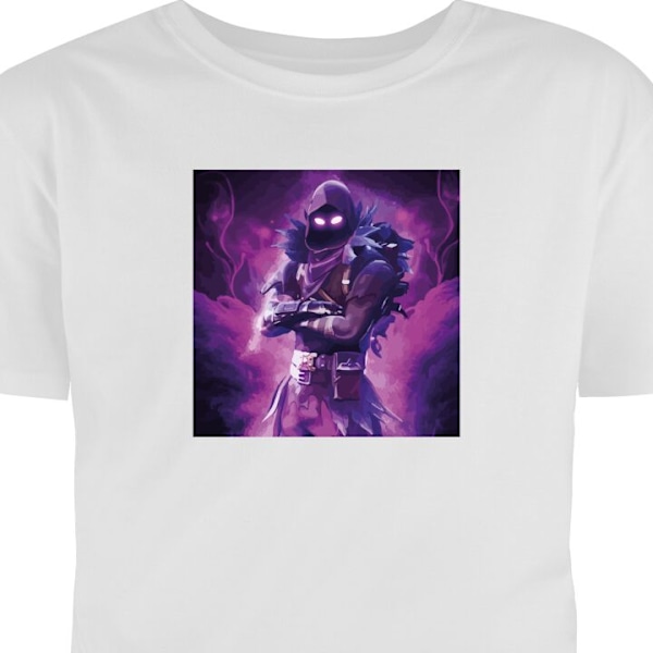 Barn-T-shirt | Bekväm T-shirt för Barn Fortnite vit 2-3 År