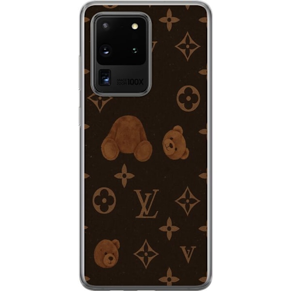 Samsung Galaxy S20 Ultra Gennemsigtig cover Plush Luxe