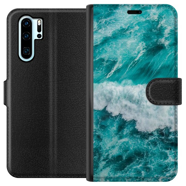Huawei P30 Pro Tegnebogsetui Ocean