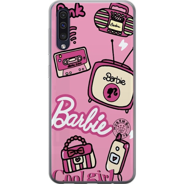 Samsung Galaxy A50 Genomskinligt Skal Barbie (2023)