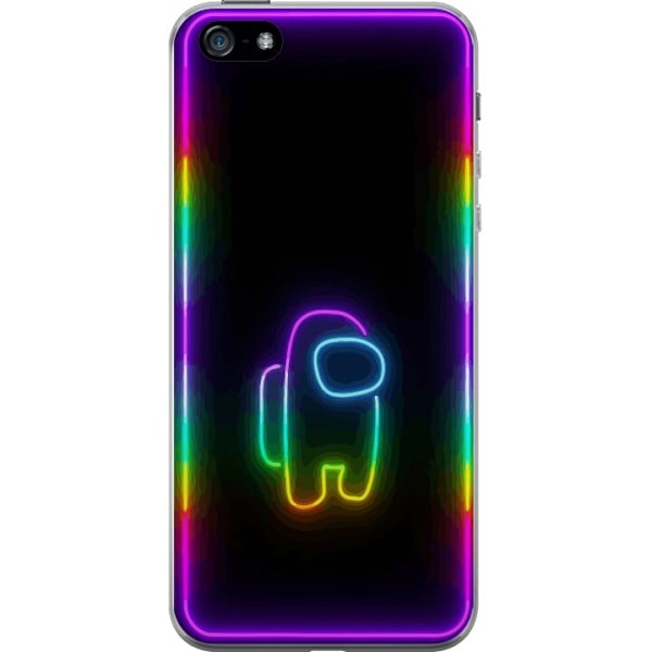 Apple iPhone 5 Läpinäkyvä kuori Among Us 2024
