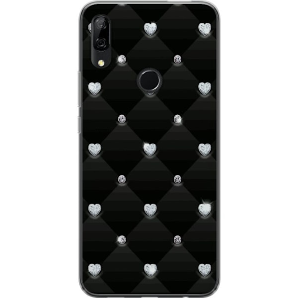 Huawei P Smart Z Deksel / Mobildeksel - Bling Hjerte