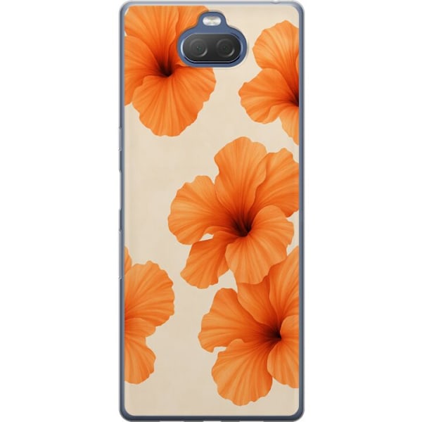 Sony Xperia 10 Plus Gennemsigtig cover Papaya Punch