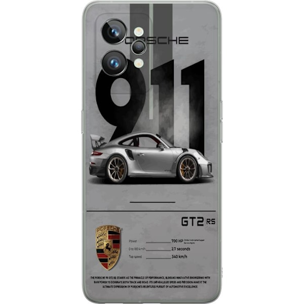 Realme GT2 Pro Gennemsigtig cover Porsche 911