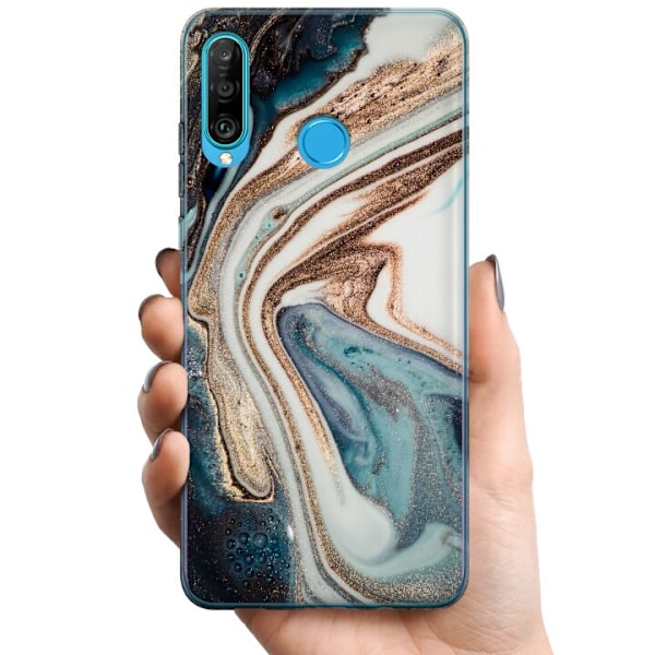 Huawei P30 lite TPU Mobilskal Mönster