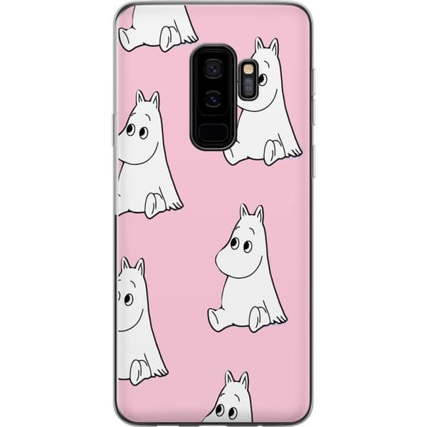 Kompatibelt Mobildeksel til Samsung Galaxy S9+ Figurmönster rosa