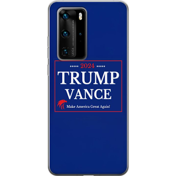 Huawei P40 Pro Läpinäkyvä kuori Trump | Vance 2024