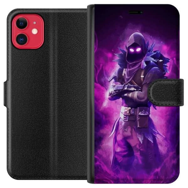 Kompatibel Tegnebogsetui til Apple iPhone 11 Fortnite