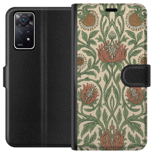 Xiaomi Redmi Note 11 Pro 5G Tegnebogsetui Blad Detaljer