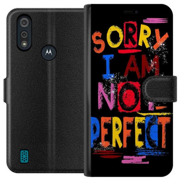 Motorola Moto E6i Lompakkokotelo Sorry