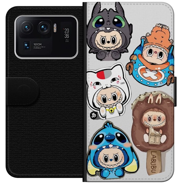 Xiaomi Mi 11 Ultra Lompakkokotelo Labubu hahmokokoelma - Pop M
