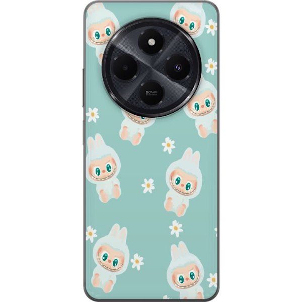 Xiaomi Redmi A4 Gjennomsiktig deksel Labubu Candy Vibes