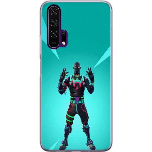 Honor 20 Pro  Gjennomsiktig deksel svart ridder fortnite