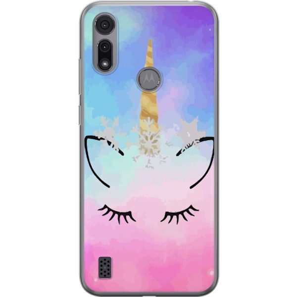 Motorola Moto E6i Läpinäkyvä kuori Enkeli